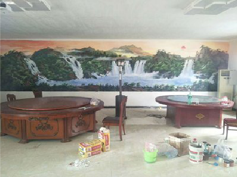 分宜墙绘-写实风景